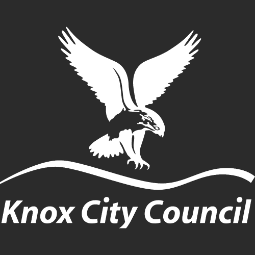 Knox Council White Logo